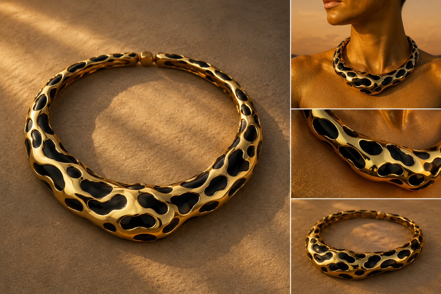 UNTAMED luxury jewellery concept artwork